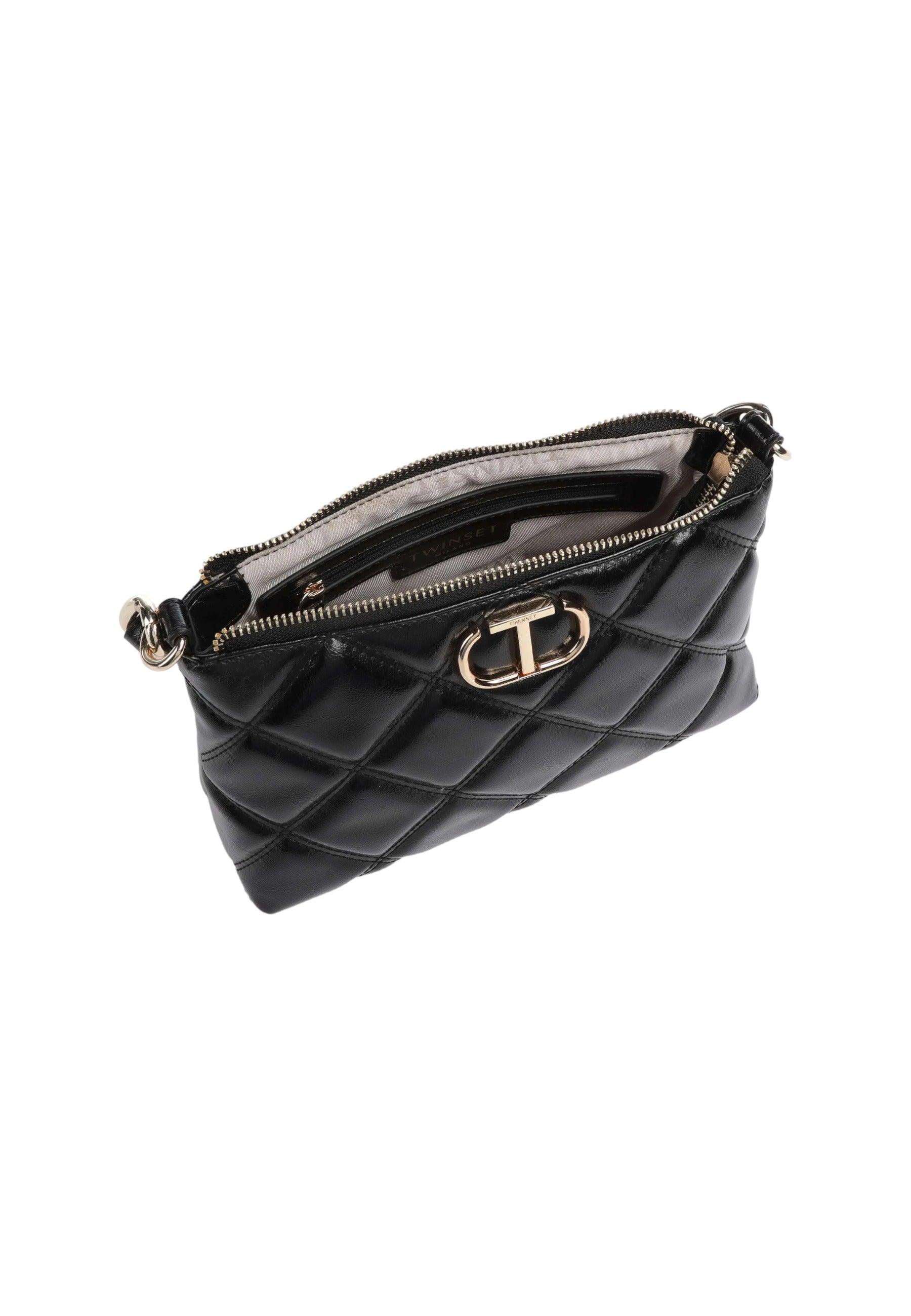 TWINSET Borsa Tracolla Nero 232TB7155 - Sandrini Calzature e Abbigliamento