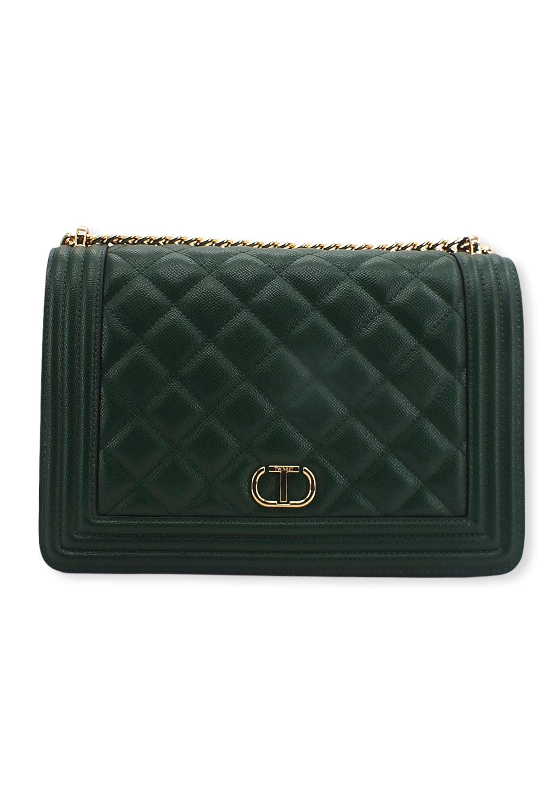 TWINSET Borsa Tracolla Verde 222TD8140 - Sandrini Calzature e Abbigliamento