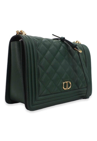 TWINSET Borsa Tracolla Verde 222TD8140 - Sandrini Calzature e Abbigliamento