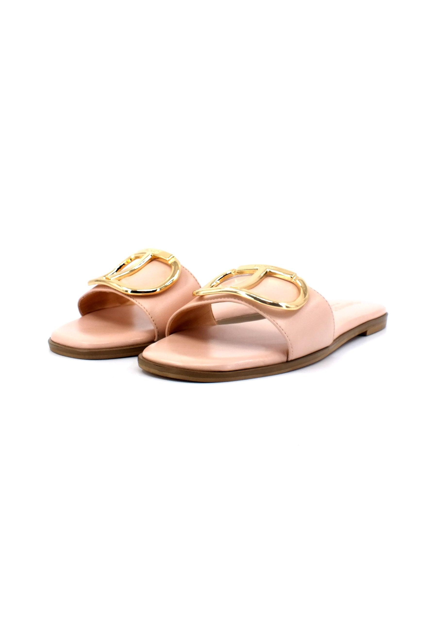 TWINSET Ciabatta Donna Pink Mousse 231TCP128 - Sandrini Calzature e Abbigliamento