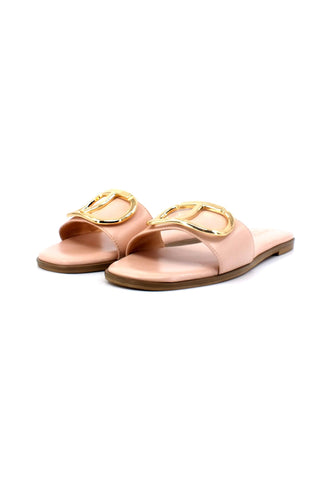 TWINSET Ciabatta Donna Pink Mousse 231TCP128 - Sandrini Calzature e Abbigliamento