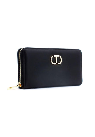 TWINSET Portafoglio Donna Nero 231TB7258 - Sandrini Calzature e Abbigliamento