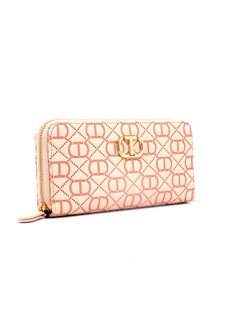 TWINSET Portafoglio Zip Donna Pink Mousse 231TB711G - Sandrini Calzature e Abbigliamento