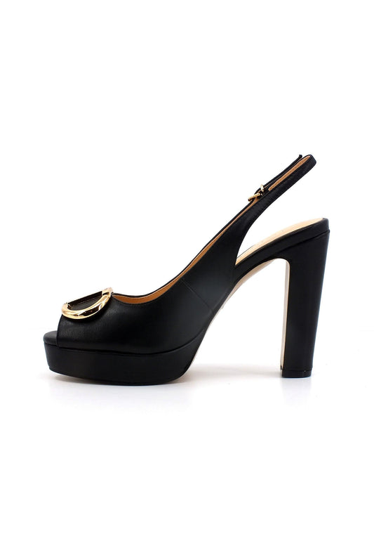 TWINSET Sandalo Tacco Alto Donna Nero 231TCP122 - Sandrini Calzature e Abbigliamento