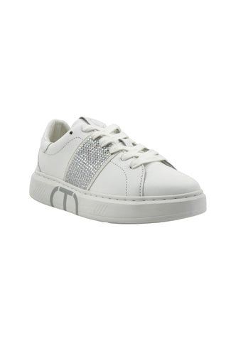 TWINSET Sneaker Donna Bianco Ottico 241TC016 - Sandrini Calzature e Abbigliamento