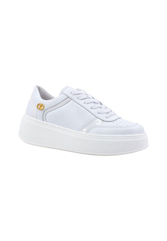 TWINSET Sneaker Platform Donna Ottico Bianco 232TCT180 - Sandrini Calzature e Abbigliamento