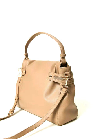 TWINSET Top Handle Borsa Light Taupe Beige 232TB7120 - Sandrini Calzature e Abbigliamento