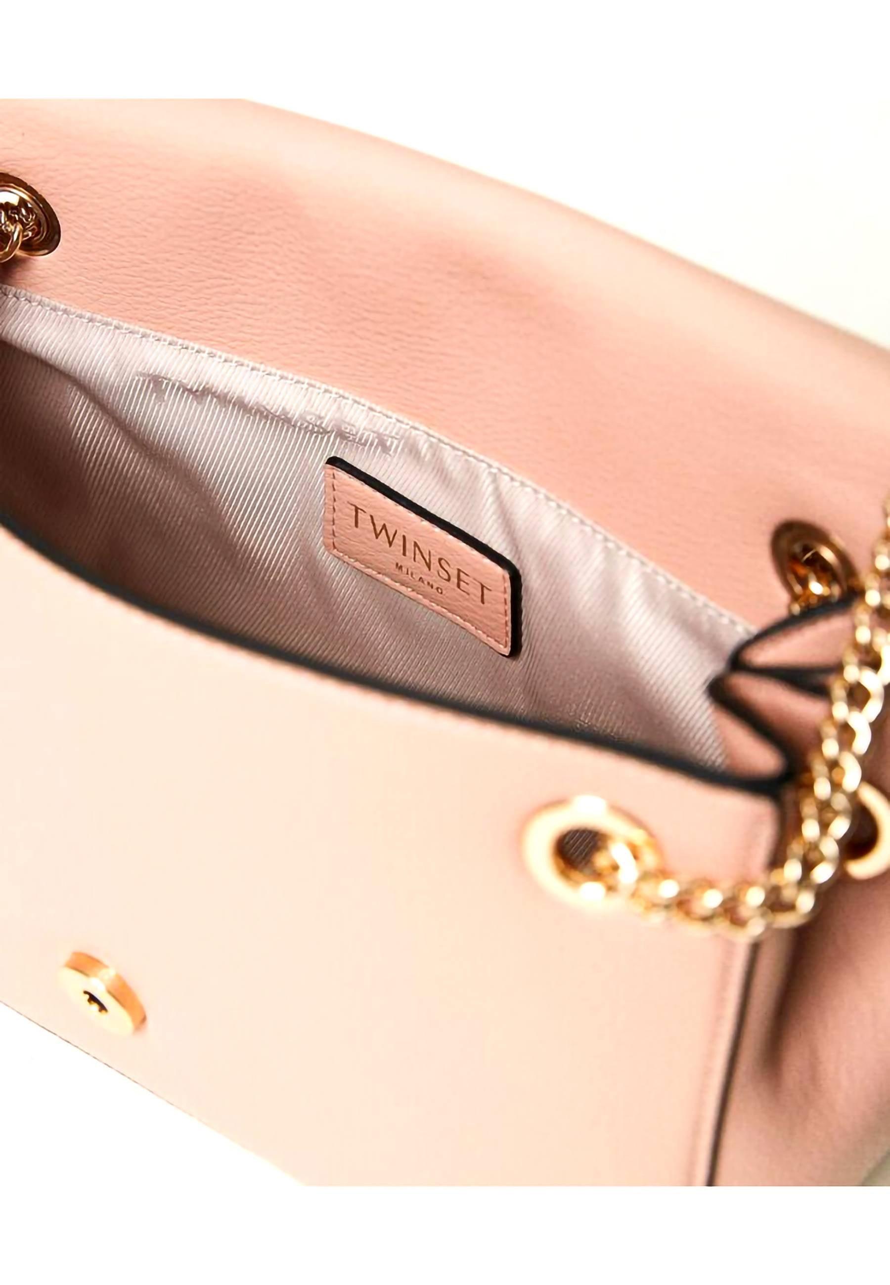TWINSET Tracolla Crossbody Pink Mousse 231TB7061 - Sandrini Calzature e Abbigliamento