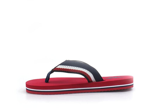 U.S. POLO ASSN. Ciabatta Infradito Mesh Tessuto Rosso - Sandrini Calzature e Abbigliamento