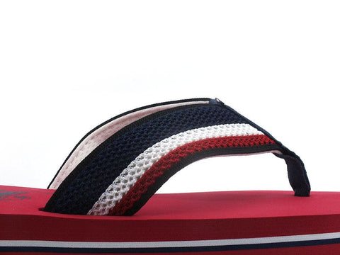 U.S. POLO ASSN. Ciabatta Infradito Mesh Tessuto Rosso - Sandrini Calzature e Abbigliamento