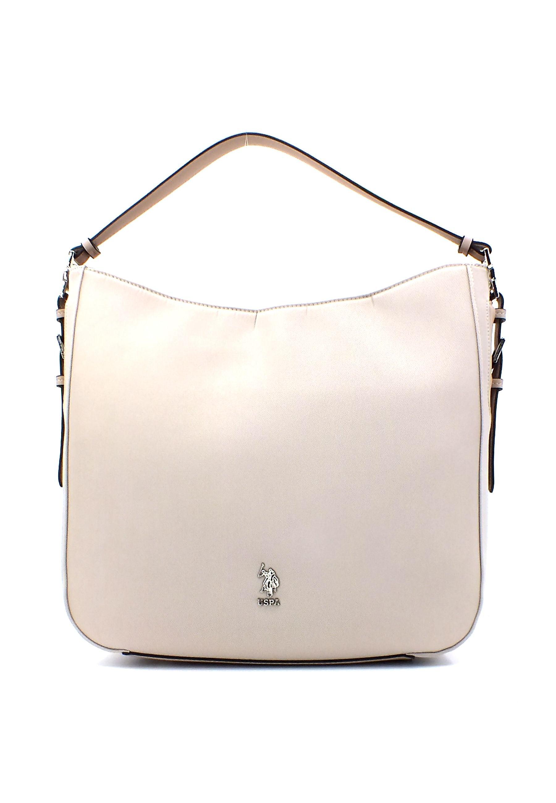 U.S. POLO ASSN. Forest Borsa Hobo Beige BEUTU5720WIP502 - Sandrini Calzature e Abbigliamento