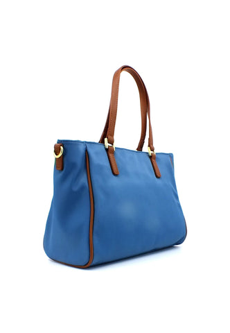 U.S. POLO ASSN. Houston Borsa Light Blue Tan BIUHU6060WIP299 - Sandrini Calzature e Abbigliamento