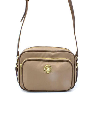 U.S. POLO ASSN. Houston Tracolla Crossbody Light Taupe BEUHU6055WIP547 - Sandrini Calzature e Abbigliamento