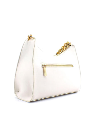 U.S. POLO ASSN. New Jones Borsa Handle Chain Off White BEUJE6007WVP802 - Sandrini Calzature e Abbigliamento