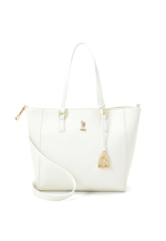 U.S. POLO ASSN. New Jones Borsa Shopping Off White BIUJE5567WVP802 - Sandrini Calzature e Abbigliamento