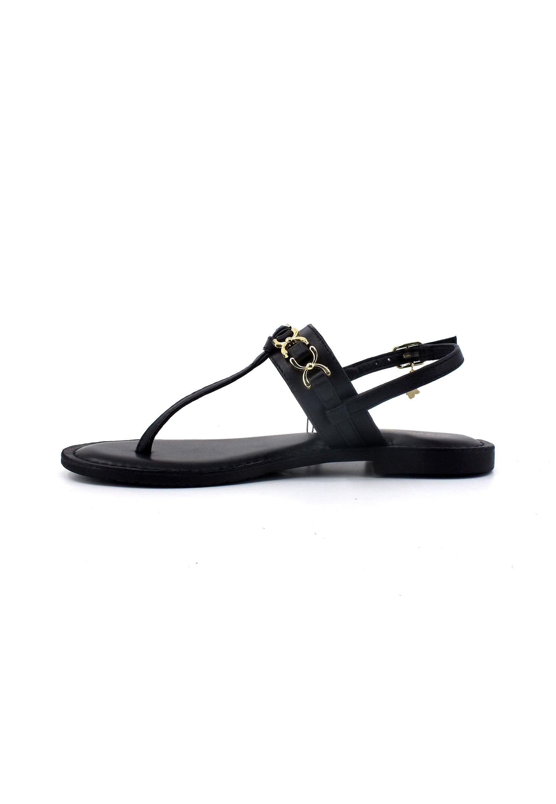 U.S. POLO ASSN. Sandalo Infradito Donna Black LINDA002 - Sandrini Calzature e Abbigliamento