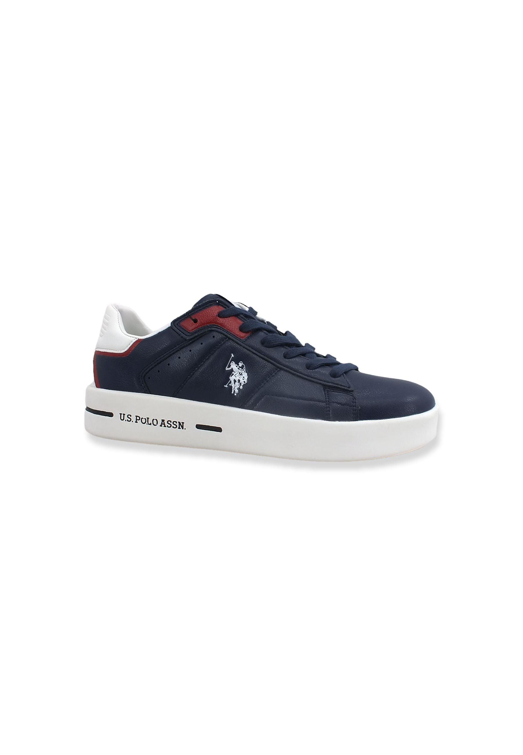 U.S. POLO ASSN. Sneaker Eco Uomo Dark Blue VEGA009ECO - Sandrini Calzature e Abbigliamento