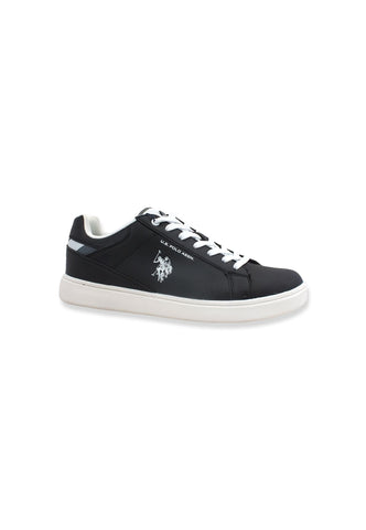 U.S. POLO ASSN. Sneaker EcoLeather Uomo Black ROKKO001 - Sandrini Calzature e Abbigliamento