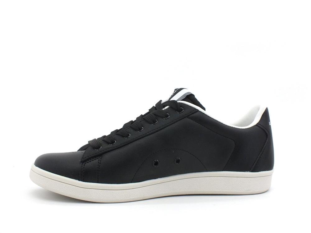 U.S. POLO ASSN Sneaker Pelle Uomo Logo Black Grey ALCOR - Sandrini Calzature e Abbigliamento