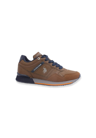 U.S. POLO ASSN. Sneaker Running Uomo Brown GARMY001A - Sandrini Calzature e Abbigliamento