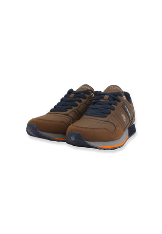 U.S. POLO ASSN. Sneaker Running Uomo Brown GARMY001A - Sandrini Calzature e Abbigliamento