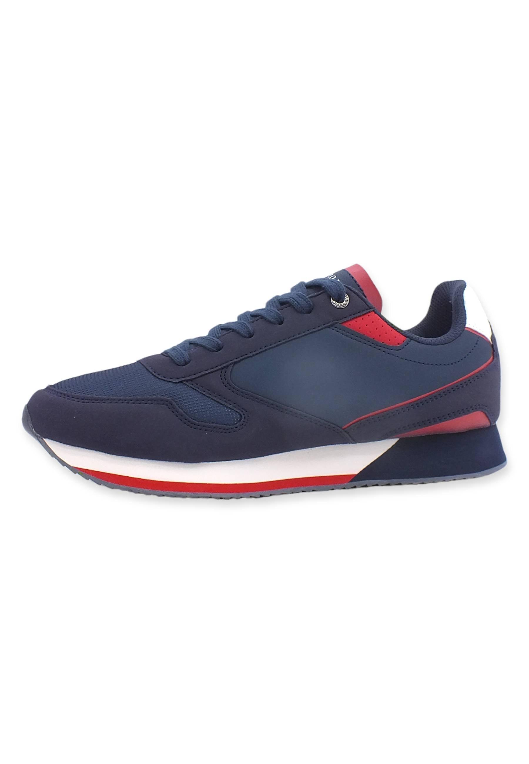 U.S. POLO ASSN. Sneaker Uomo Dark Blue NOBIL003B - Sandrini Calzature e Abbigliamento