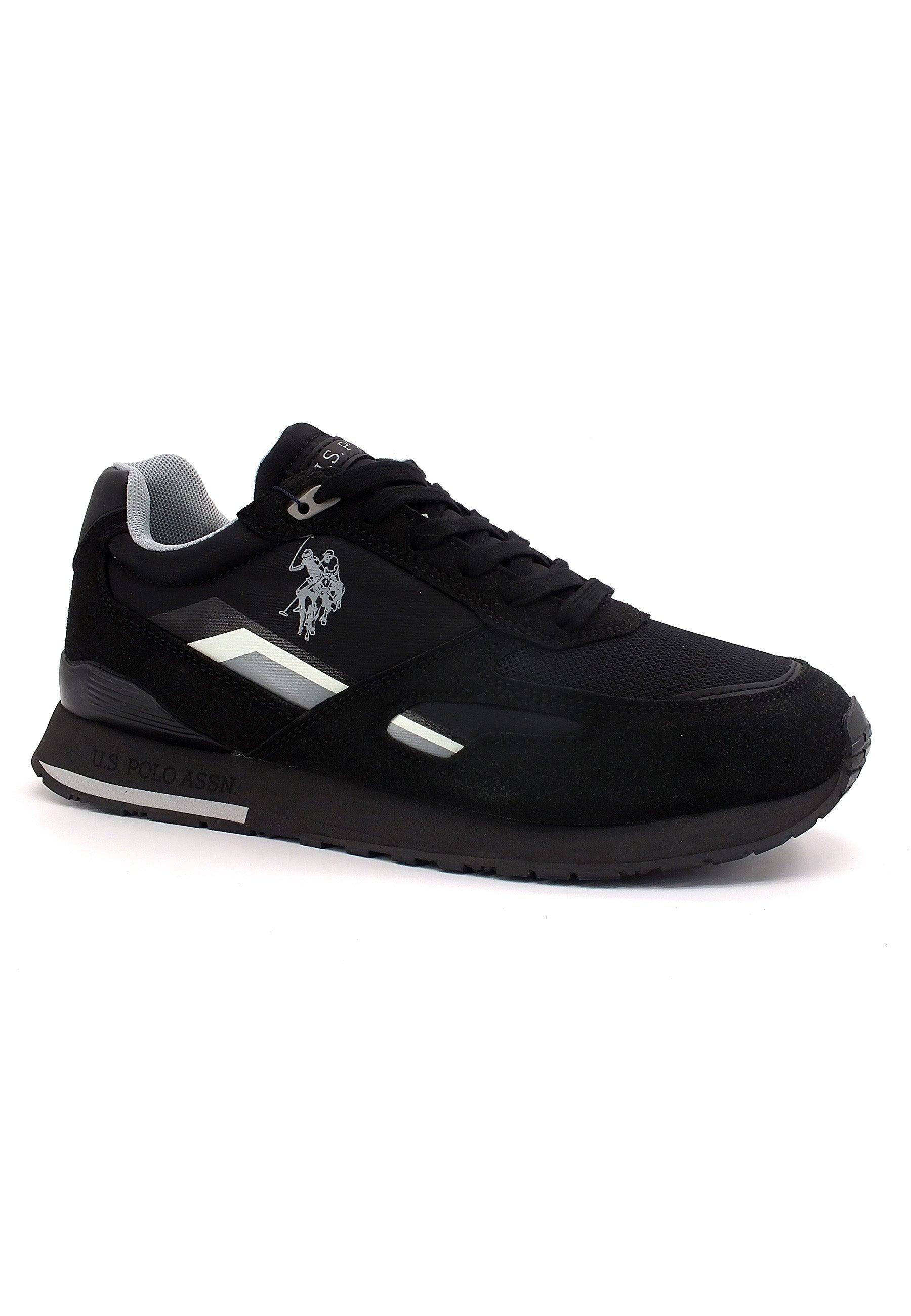 U.S. POLO ASSN. Sneaker Uomo Eco Suede Black TABRY001B - Sandrini Calzature e Abbigliamento