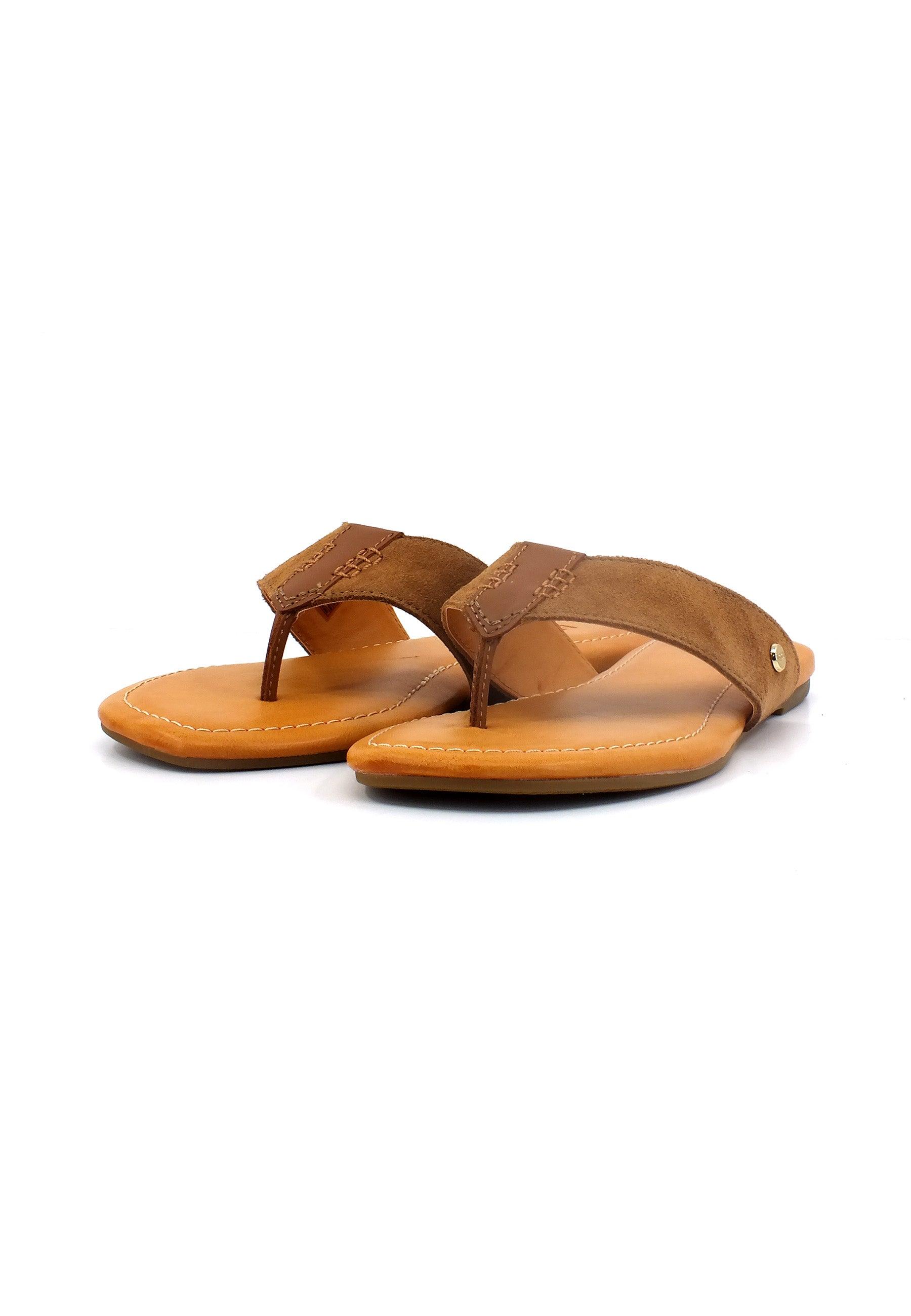 UGG Carey Flip Ciabatta Infradito Donna Chestnut W1139051 - Sandrini Calzature e Abbigliamento