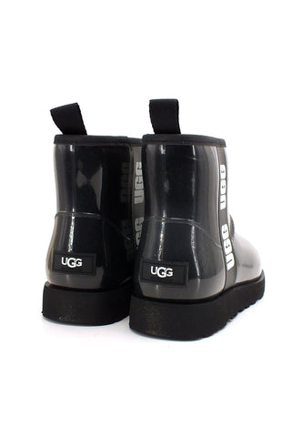 UGG Classic Clear Mini Stivaletto Pelo Donna Black W1113190 - Sandrini Calzature e Abbigliamento