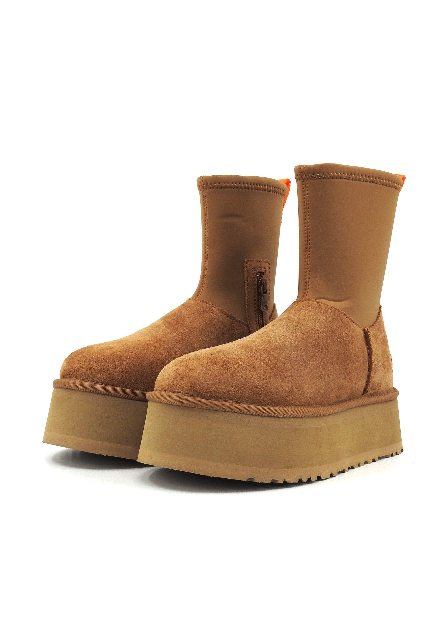 UGG Classic Dipper Stivaletto Donna Chestnut W1144031 - Sandrini Calzature e Abbigliamento