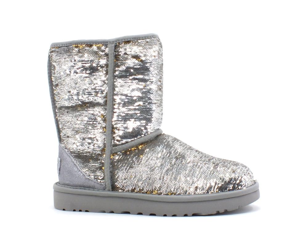 UGG Classic Short Cosmos Silver Gold W1103796 - Sandrini Calzature e Abbigliamento