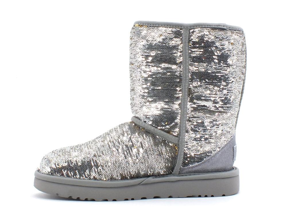 UGG Classic Short Cosmos Silver Gold W1103796 - Sandrini Calzature e Abbigliamento