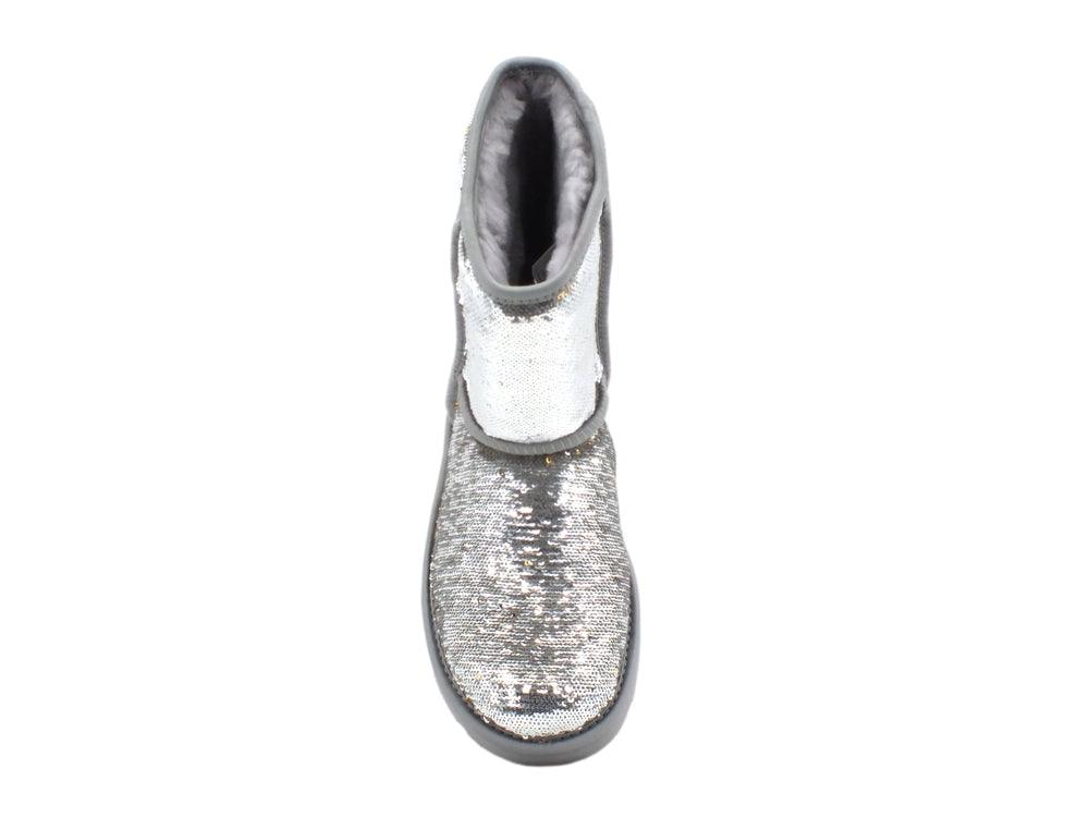 UGG Classic Short Cosmos Silver Gold W1103796 - Sandrini Calzature e Abbigliamento