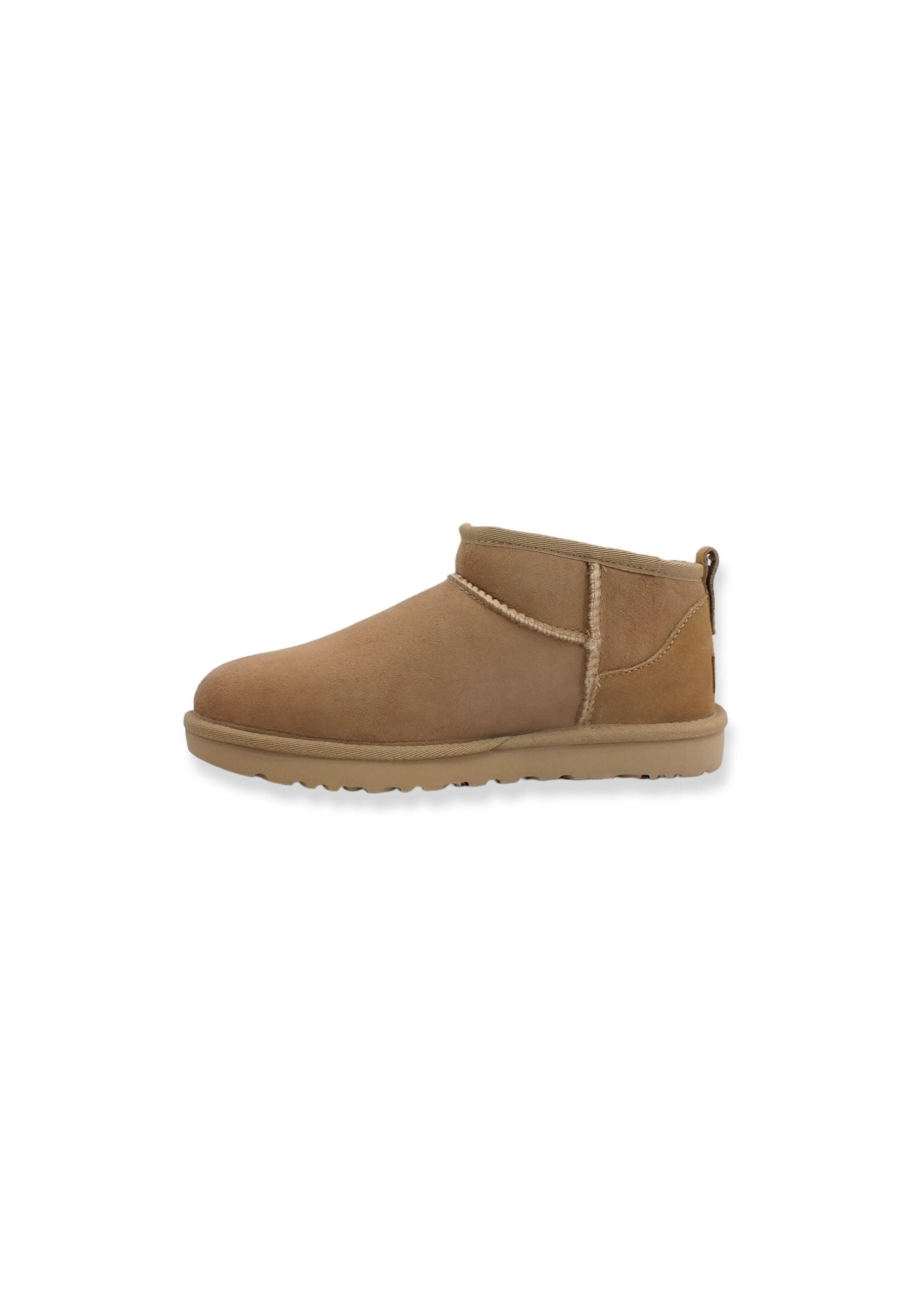 UGG Classic Ultra Mini Stivaletto Pelo Donna Beige Sand W1116109 - Sandrini Calzature e Abbigliamento