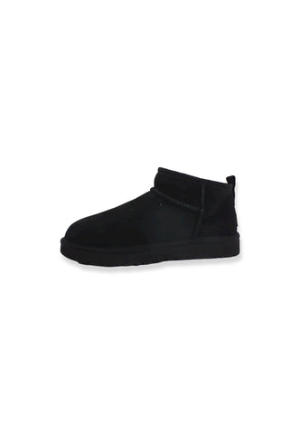 UGG Classic Ultra Mini Stivaletto Pelo Donna Black W1116109 - Sandrini Calzature e Abbigliamento