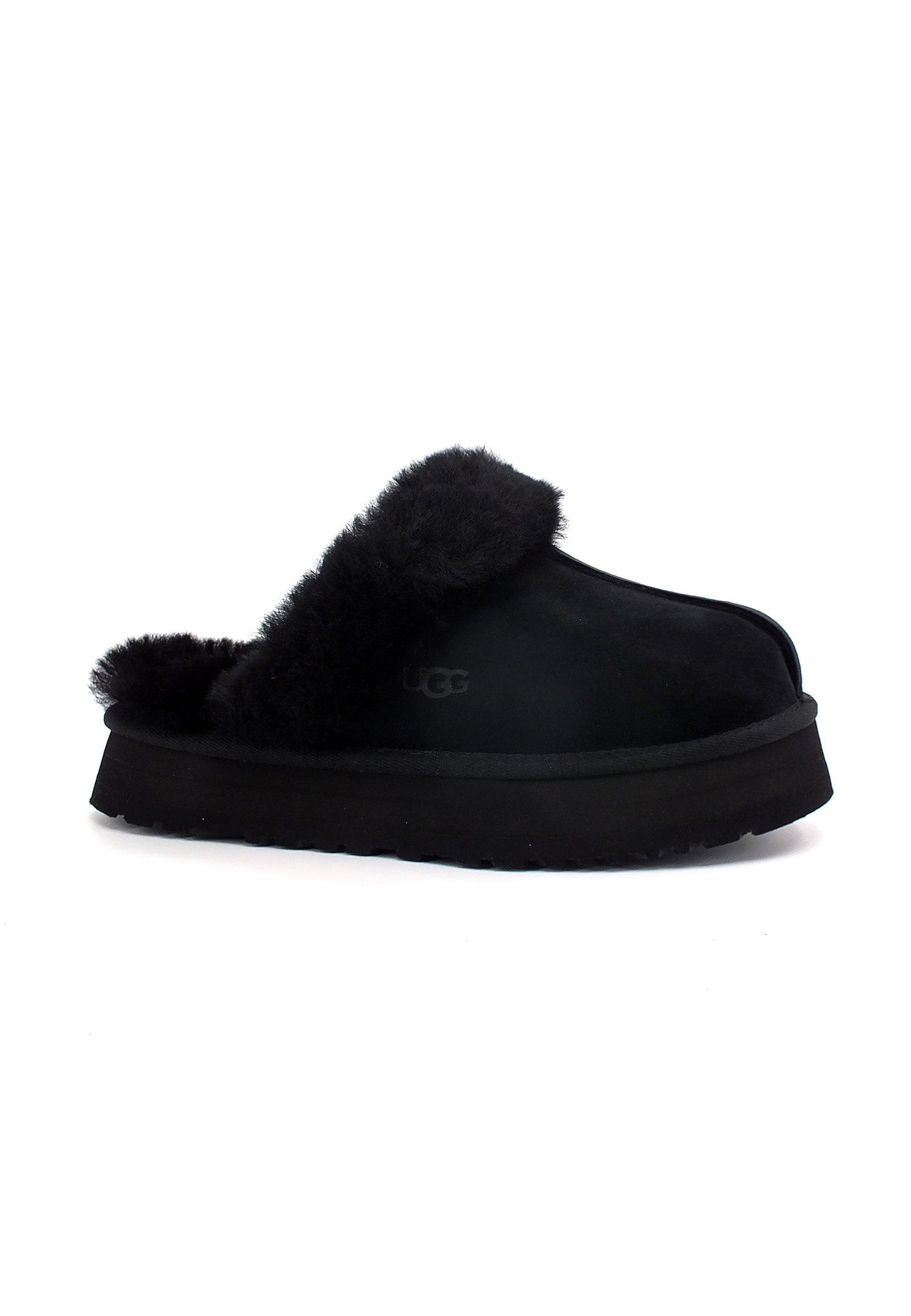 UGG Disquette Ciabatta Donna Black W1122550 - Sandrini Calzature e Abbigliamento