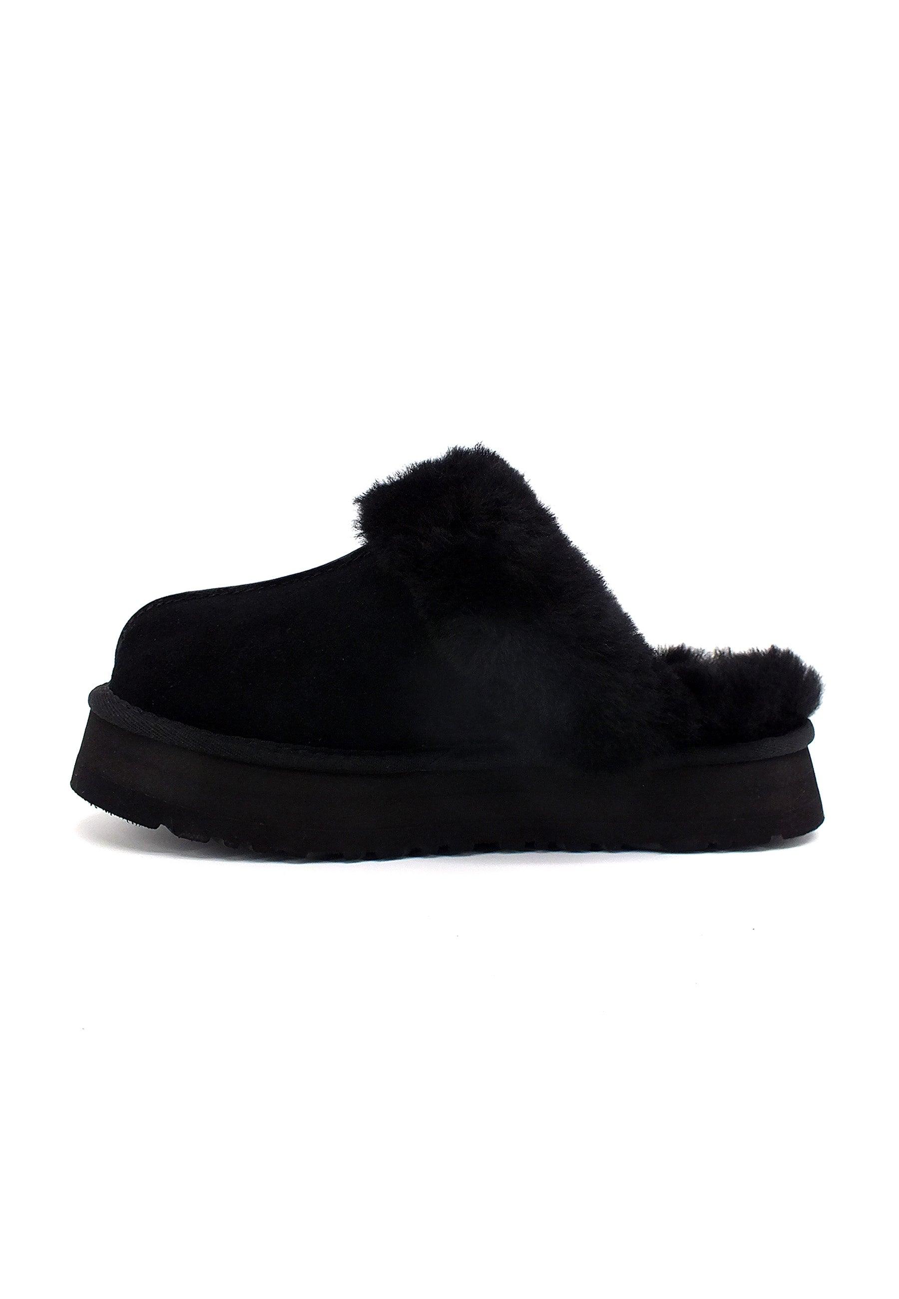 UGG Disquette Ciabatta Donna Black W1122550 - Sandrini Calzature e Abbigliamento