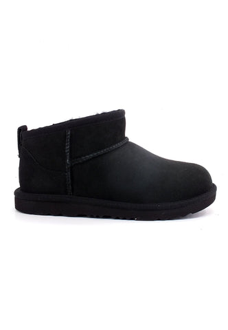 UGG Kid's Classic Ultra Mini II Stivaletto Pelo Bimbo Black K1130750K - Sandrini Calzature e Abbigliamento