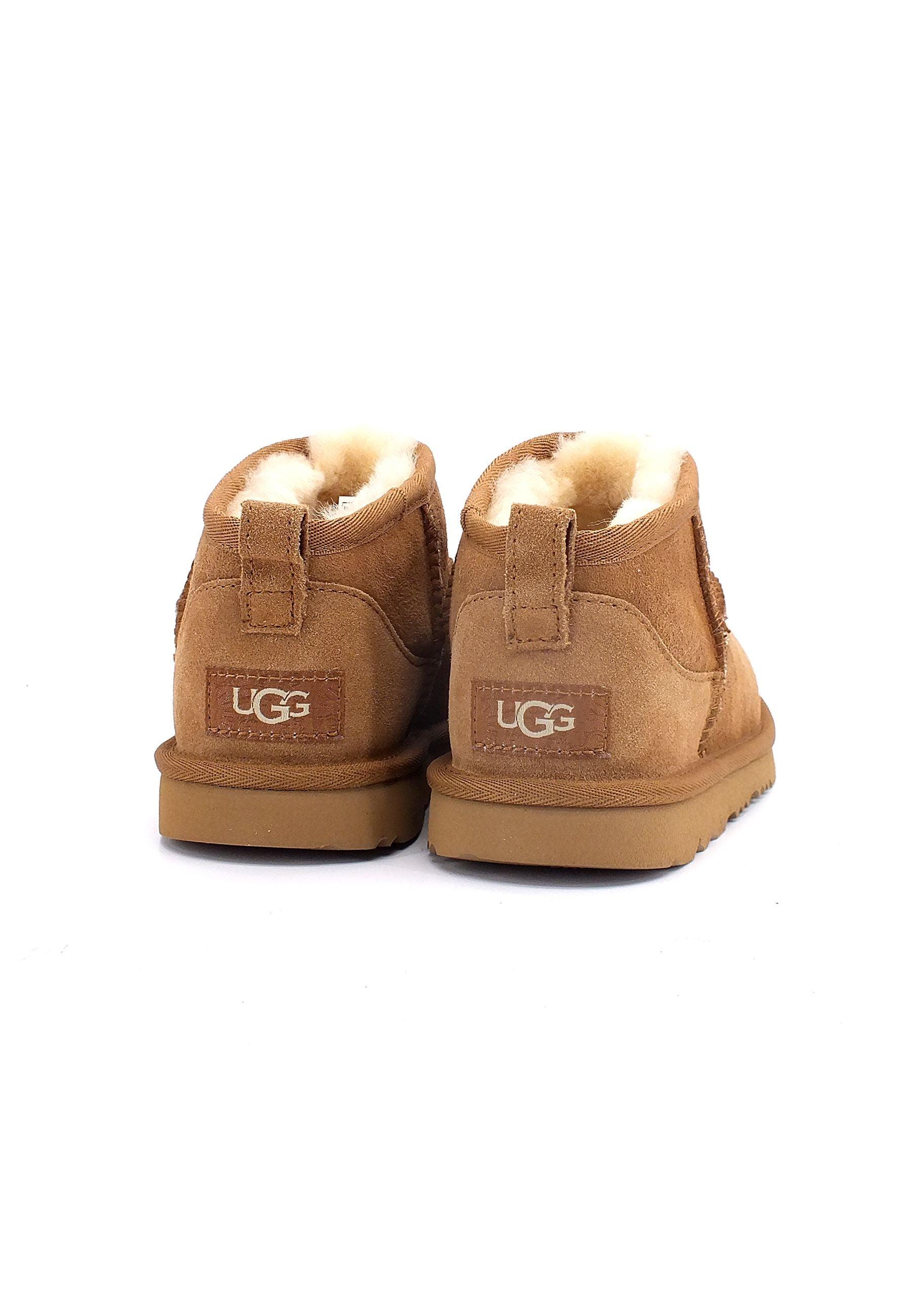 UGG Kid's Classic Ultra Mini II Stivaletto Pelo Bimbo Chestnut K1130750K - Sandrini Calzature e Abbigliamento