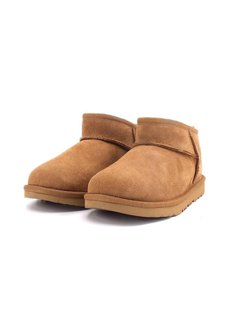 UGG Kid's Classic Ultra Mini II Stivaletto Pelo Bimbo Chestnut K1130750K - Sandrini Calzature e Abbigliamento