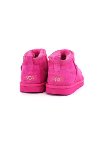 UGG Kid's Classic Ultra Mini II Stivaletto Pelo Bimbo Rosa Raspberry Sorbet K1130750K - Sandrini Calzature e Abbigliamento