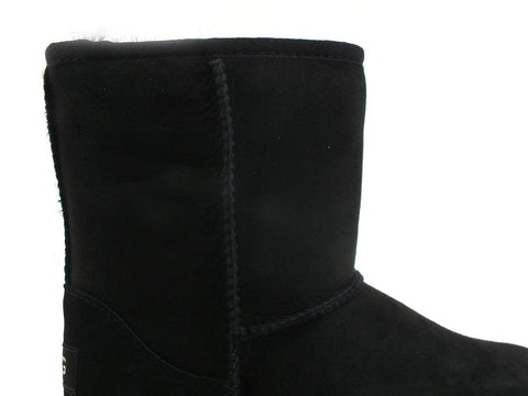 UGG Kid's Classsic II Stivaletto Pelo Bambina Black K1017703K - Sandrini Calzature e Abbigliamento