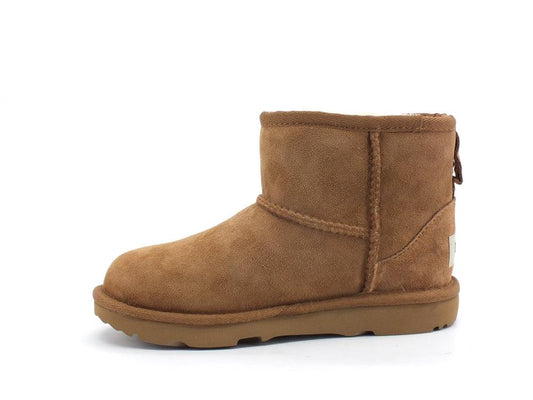 UGG Kids Classic Mini II Stivaletto Pelo Chestnut K1017715K - Sandrini Calzature e Abbigliamento