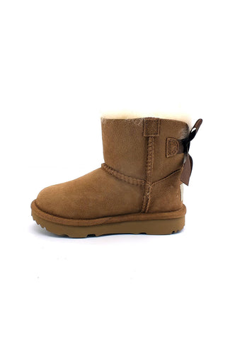 UGG Mini Bailey Bow II Stivaletto Bimbo Chestnut K1017397 - Sandrini Calzature e Abbigliamento