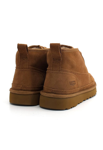 UGG Neumel Moc Stivaletto Pelo Uomo Marrone Chestnut M1121645M - Sandrini Calzature e Abbigliamento