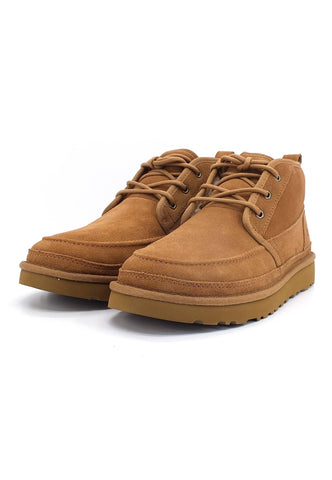 UGG Neumel Moc Stivaletto Pelo Uomo Marrone Chestnut M1121645M - Sandrini Calzature e Abbigliamento
