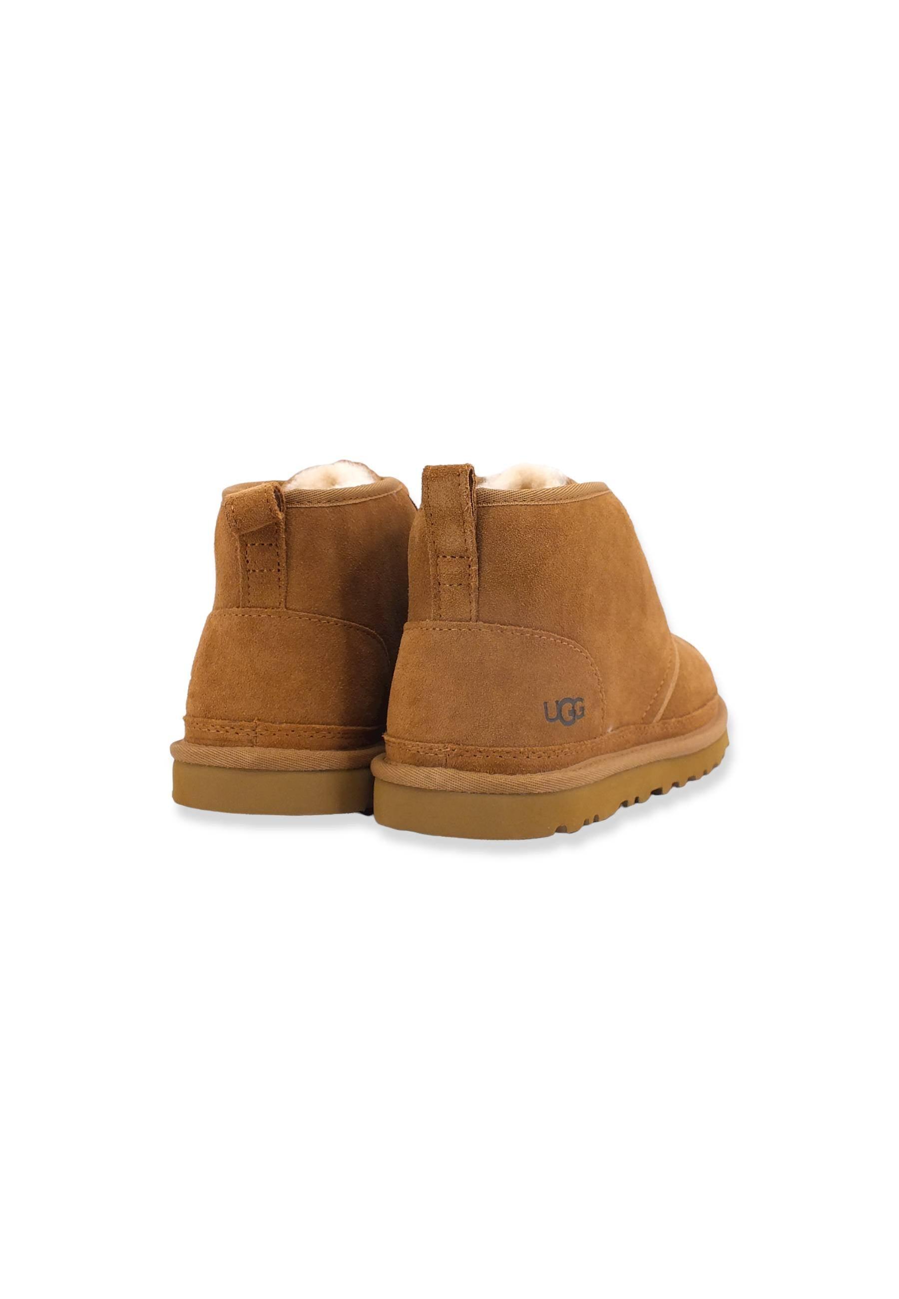 UGG Neumel Stivaletto Pelo Uomo Marrone Chestnut M3236 - Sandrini Calzature e Abbigliamento