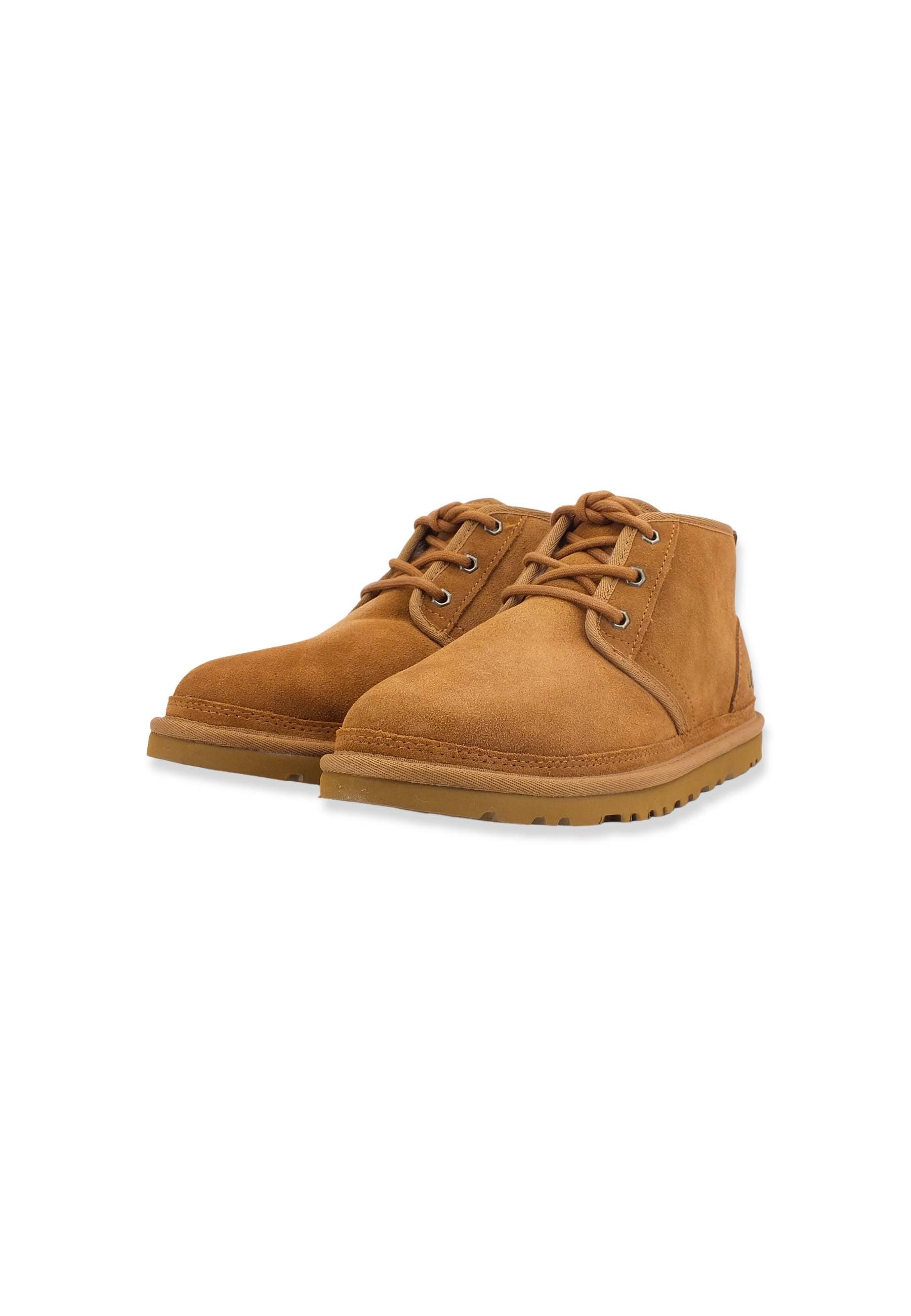 UGG Neumel Stivaletto Pelo Uomo Marrone Chestnut M3236 - Sandrini Calzature e Abbigliamento