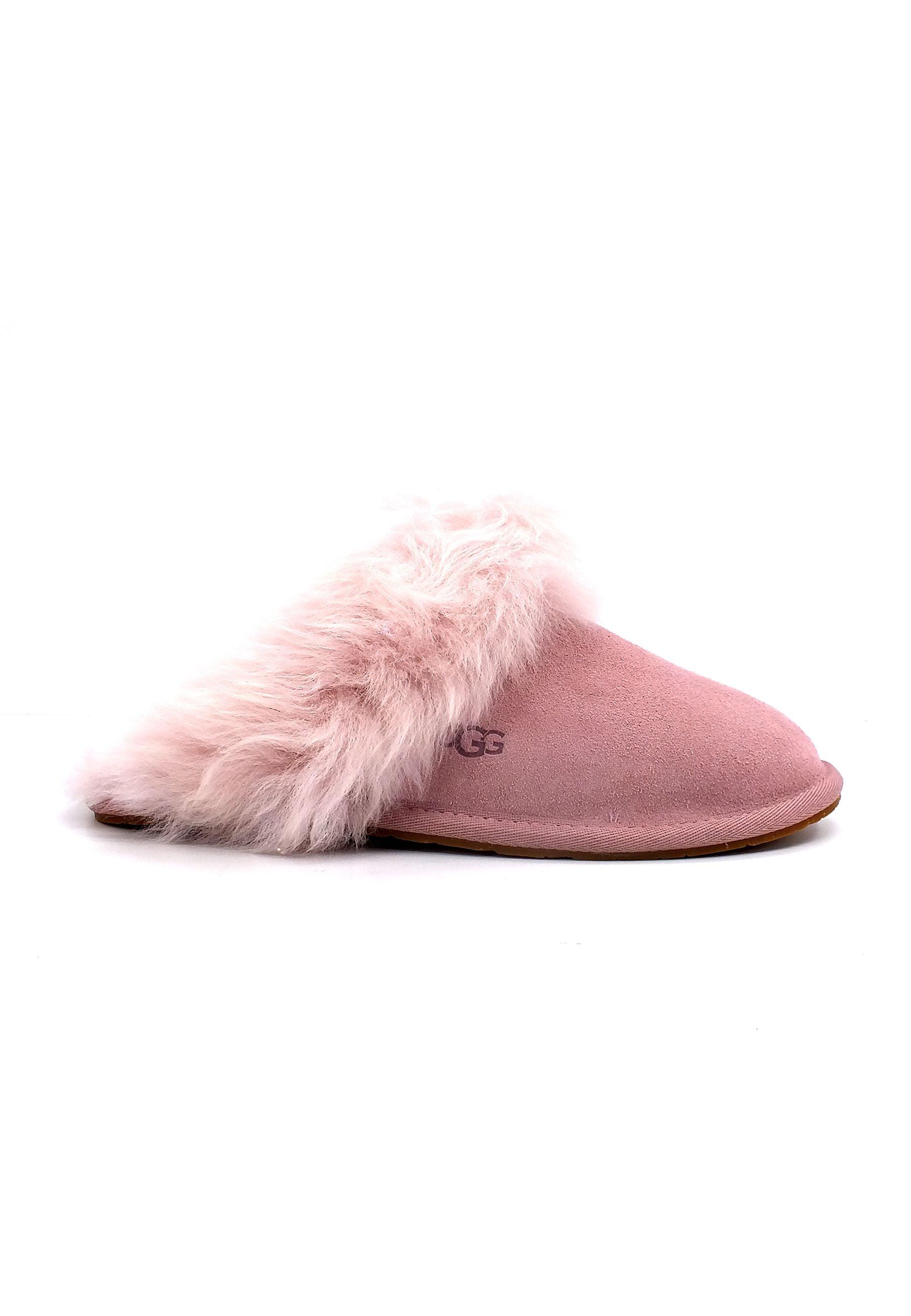 UGG Scuff Sis Ciabatta Pelo DOnna Rose Grey W1122750 - Sandrini Calzature e Abbigliamento