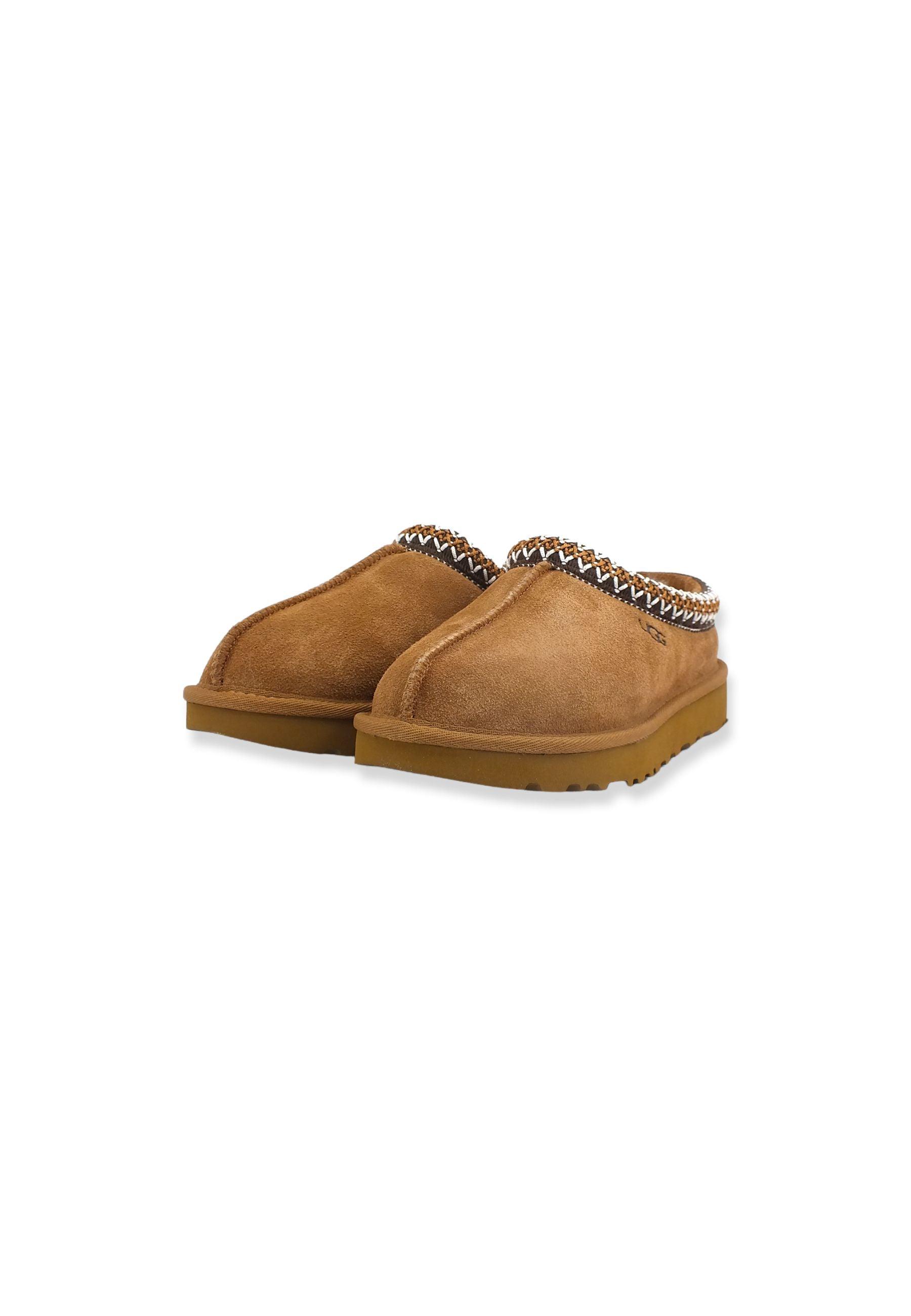 UGG Tasman Ciabatta Pelo Donna Marrone Chestnut W5955 - Sandrini Calzature e Abbigliamento